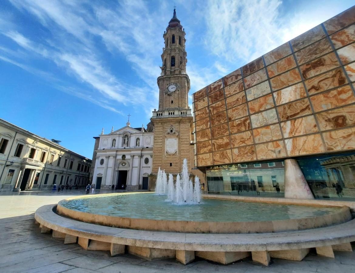 Apartamento Foro Romano Zaragoza Exteriör bild